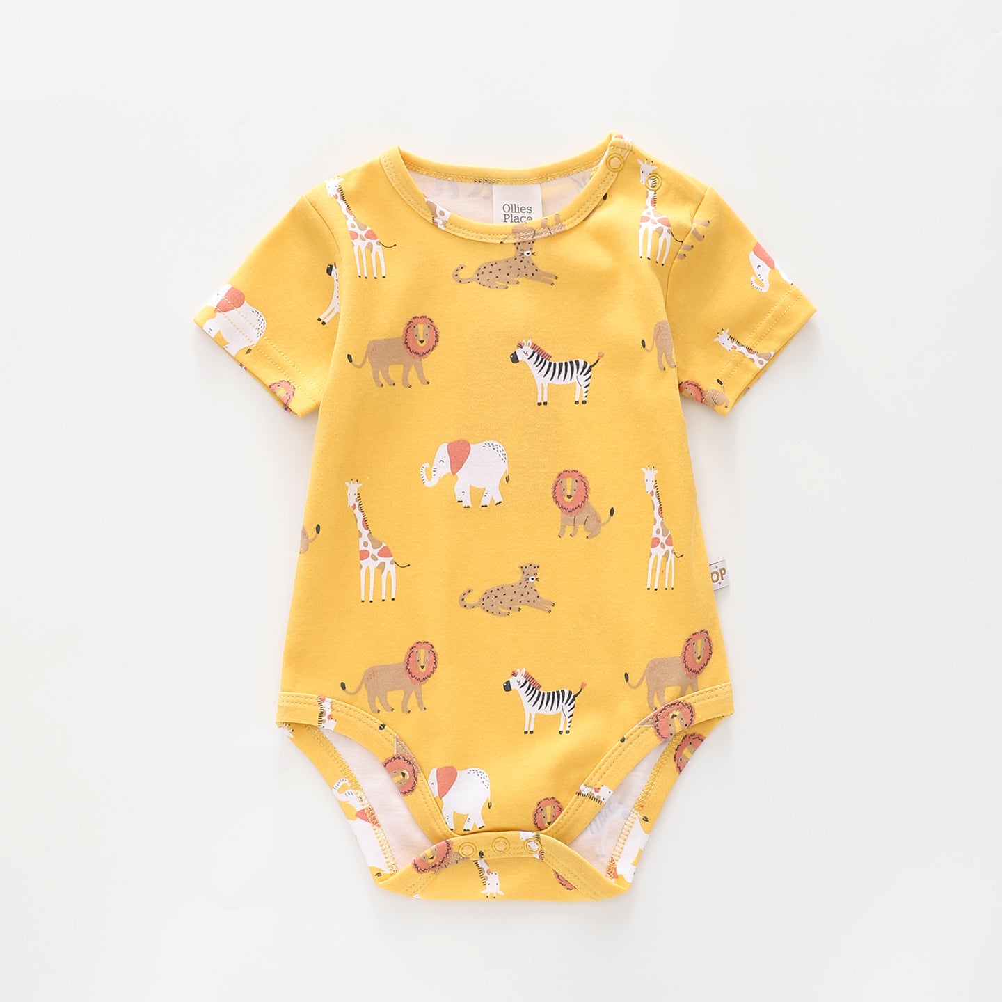 Baby Boys Zoo-fari Bodysuit Ollies Place