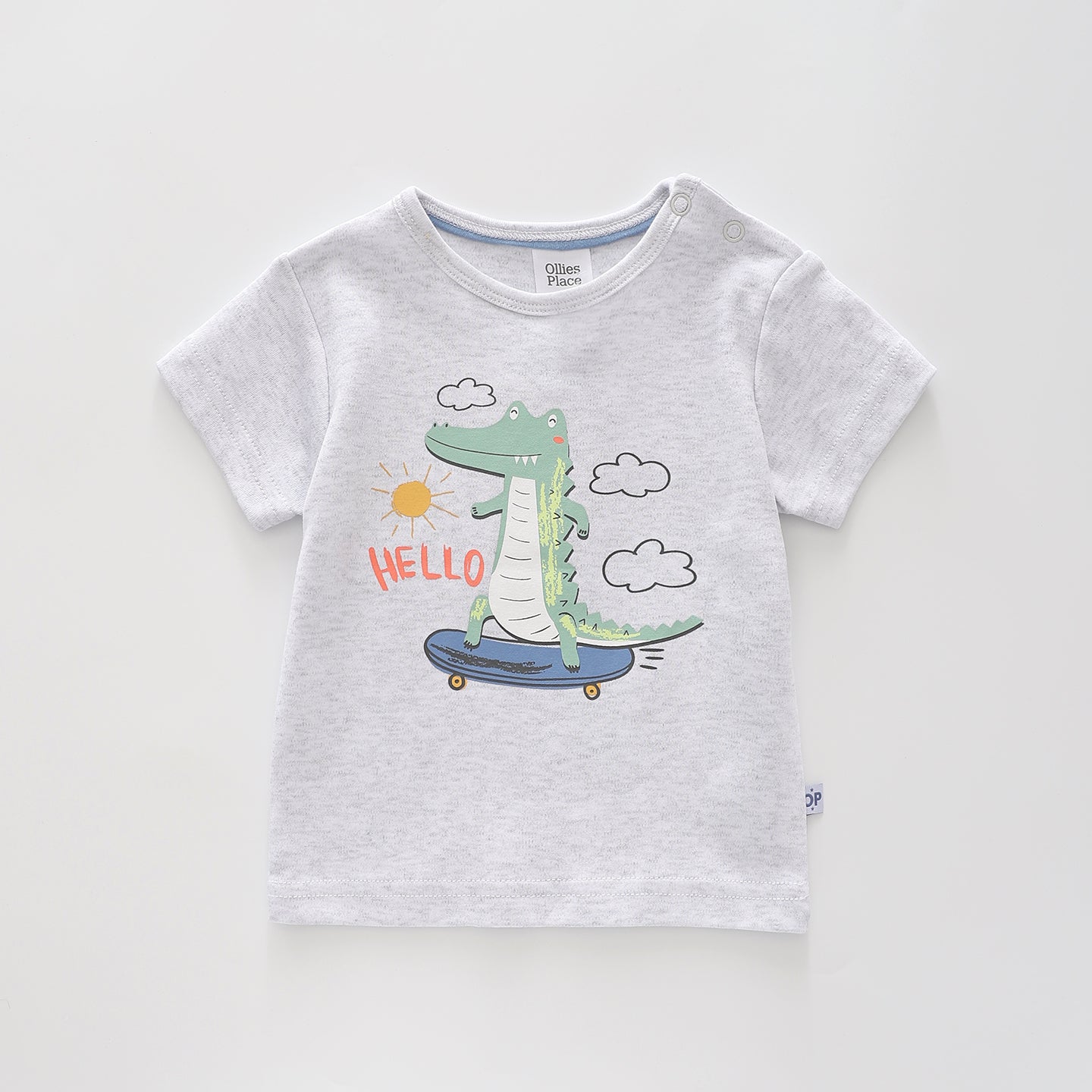 Baby Boys Crocodile T-shirt Ollies Place