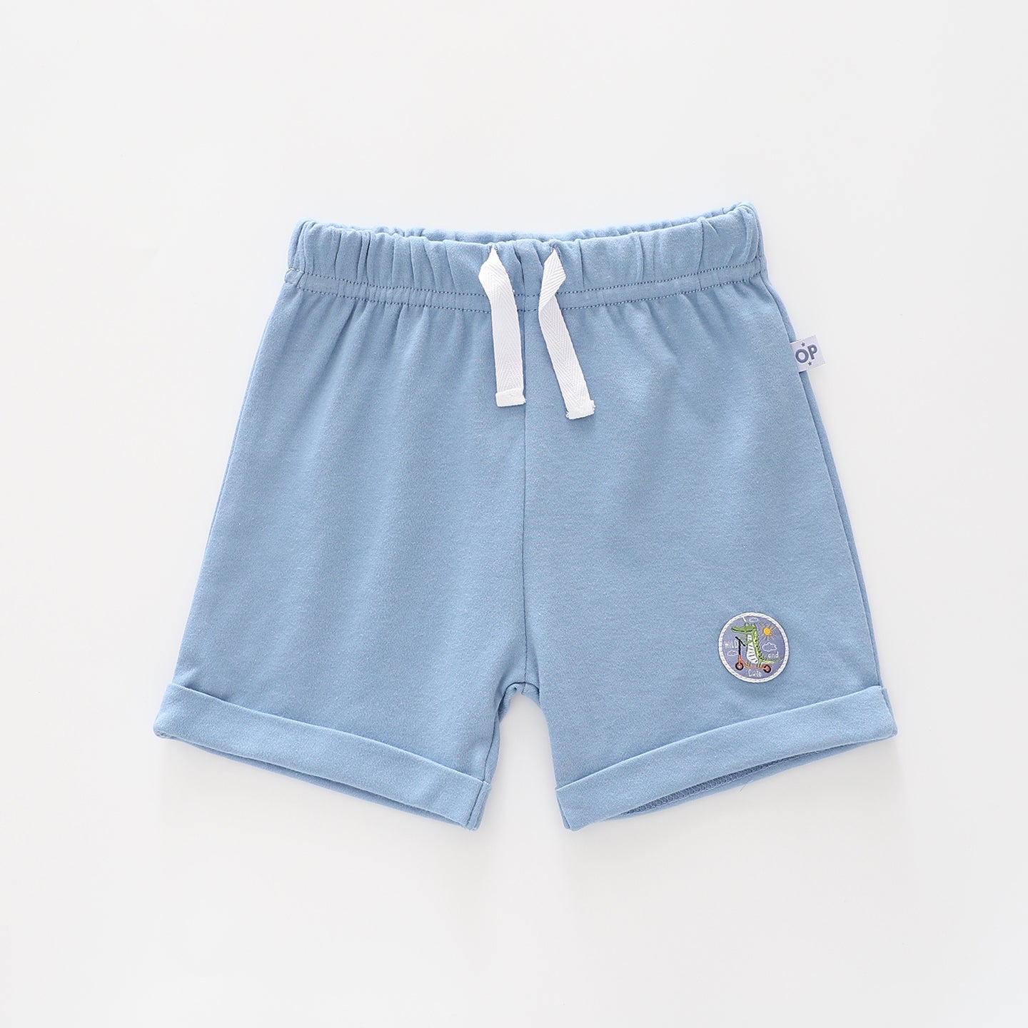 Baby Boys Blue Casual Shorts Ollies Place