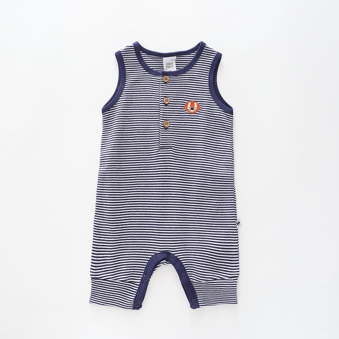 Baby Boys, Hipster Lion Romper Ollies Place