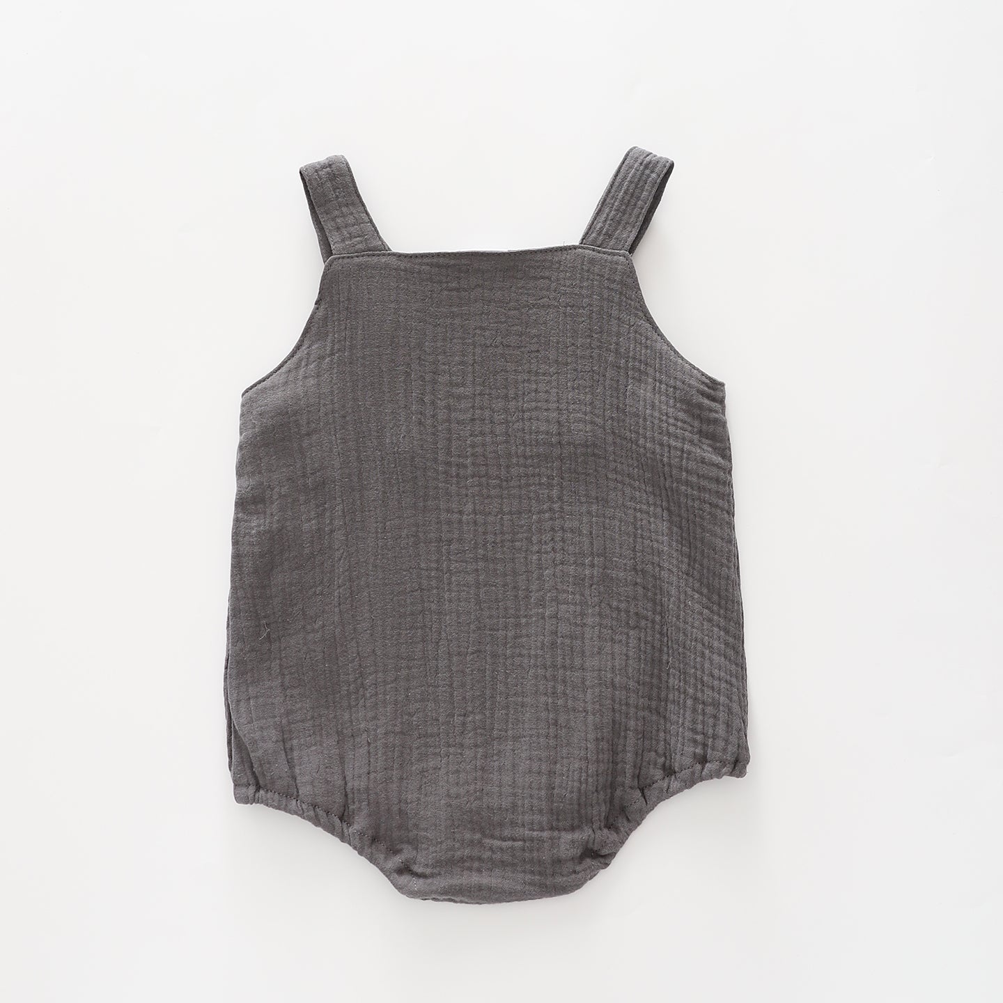 Baby Boys, Pewter Cheesecloth Sunsuit Ollies Place