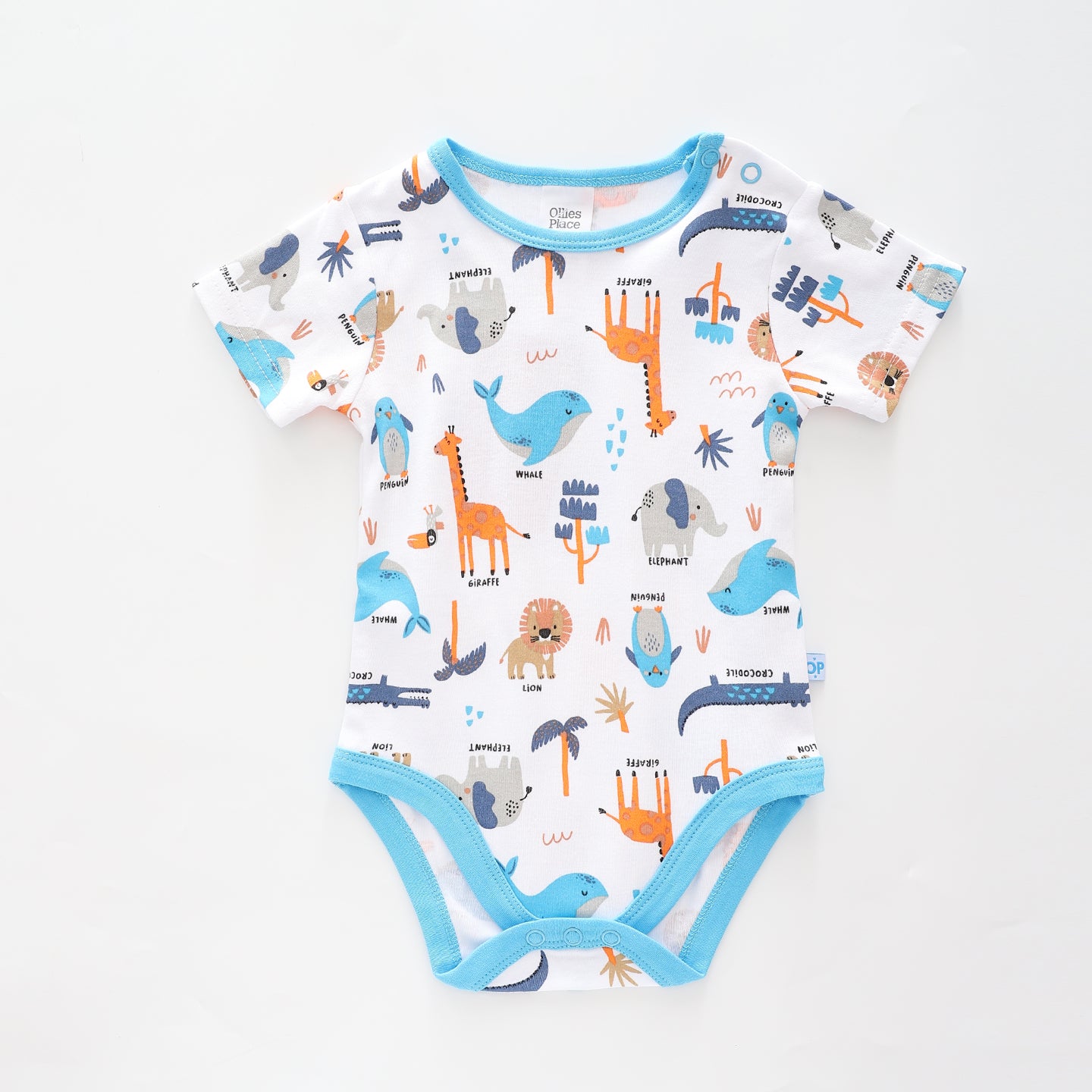 Baby Boys Animal Adventures Bodysuit Ollies Place