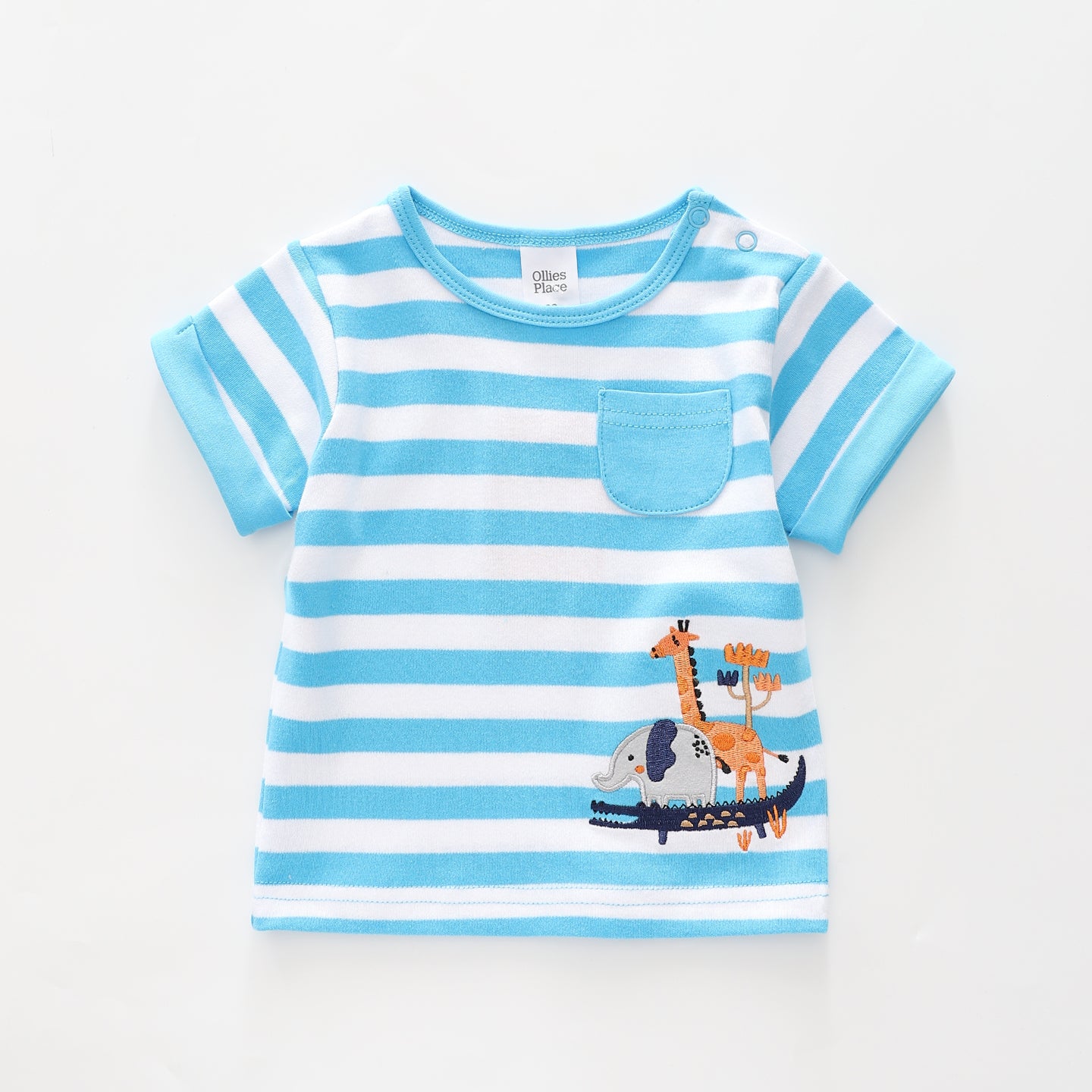 Baby Boys Little Adventures T-shirt Ollies Place