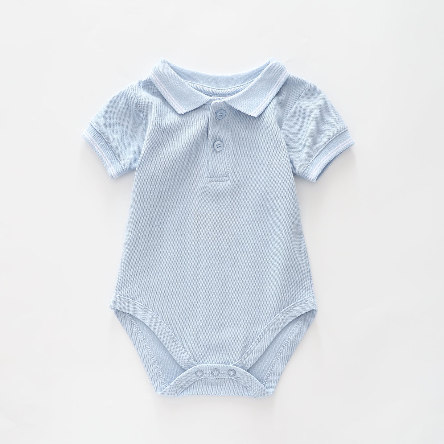 Baby Boys, Blue Polo Bodysuit Ollies Place