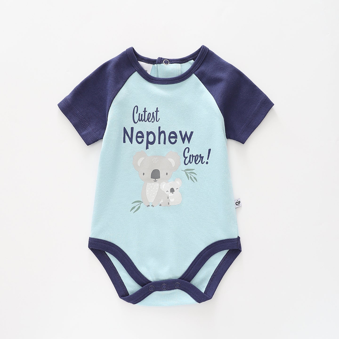 Baby Slogan Bodysuit, Cutest Nephew Ollies Place