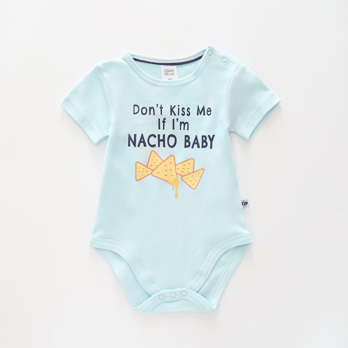 Baby Slogan Bodysuit, Nacho Baby Ollies Place