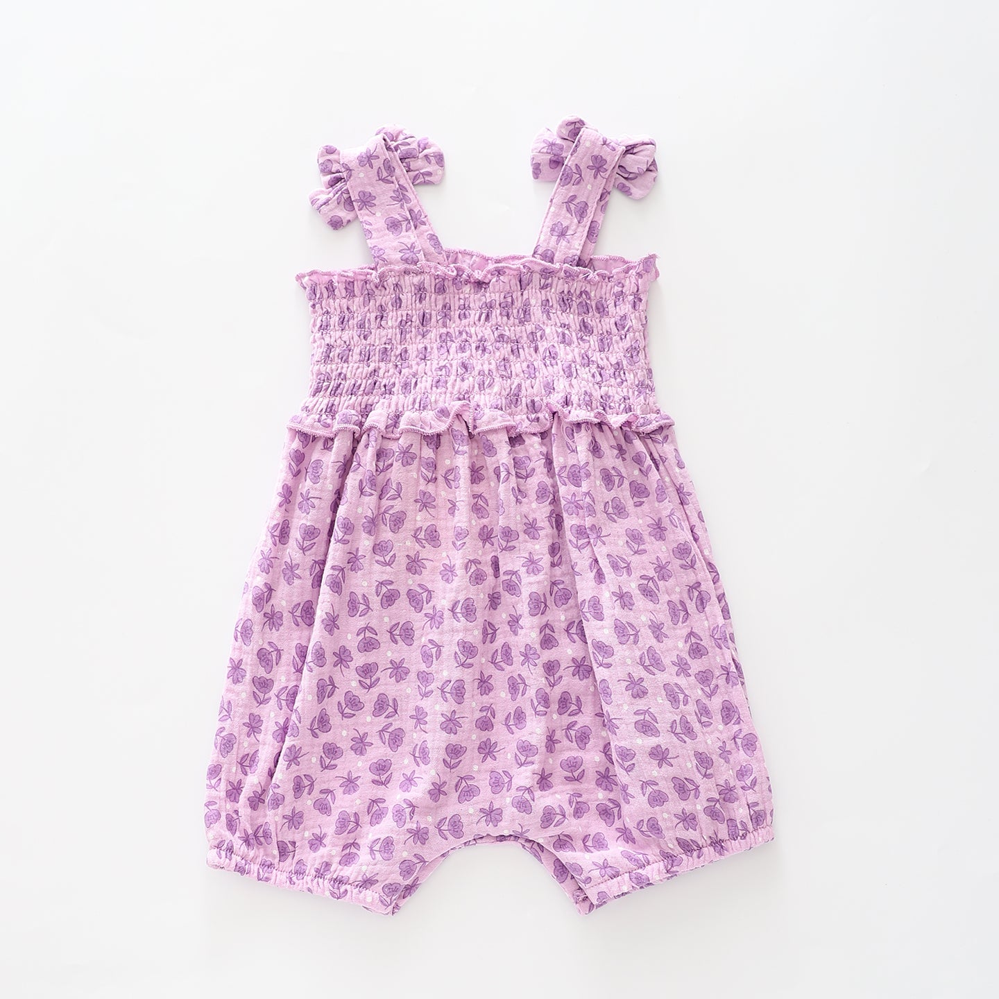 Baby Girls, Blossom Cheesecloth Romper Ollies Place