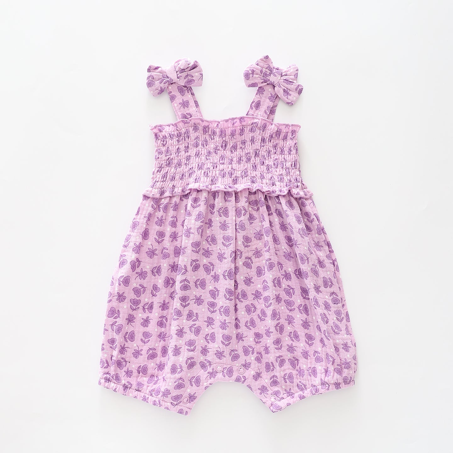 Baby Girls, Blossom Cheesecloth Romper Ollies Place