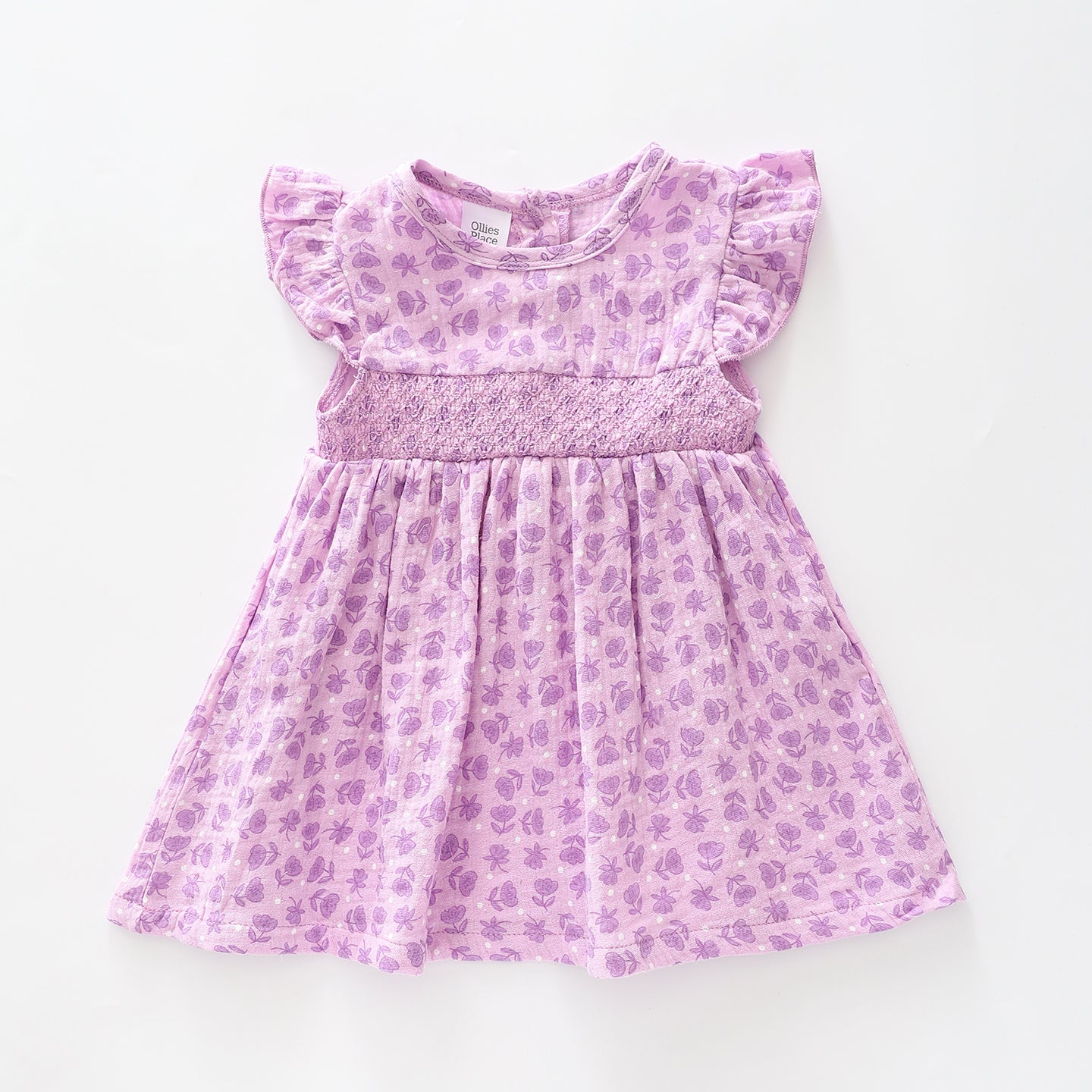 Baby Girls, Blossom Cheesecloth Dress Ollies Place