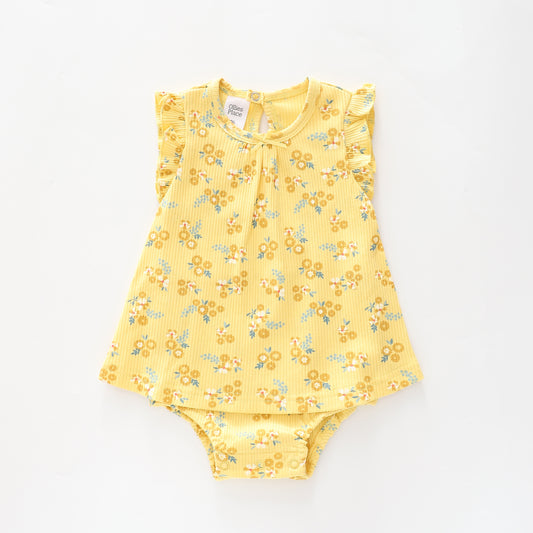 Baby Girls, Aussie Blossom Romper Dress Ollies Place