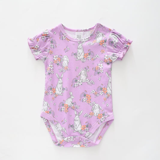 Baby Girls, Spring Bunny Bodysuit Ollies Place