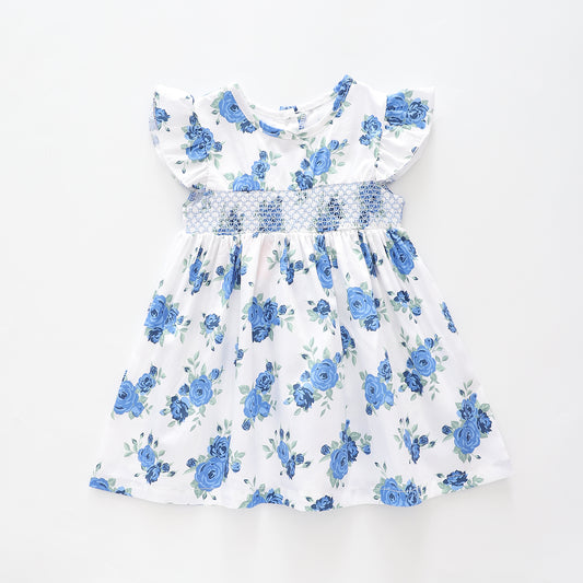 Baby Girls, Blue Rose Dress Ollies Place