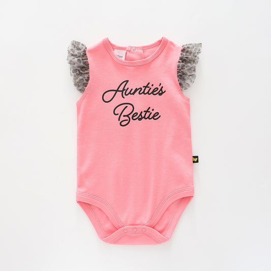 Baby Girls, Aunties Bestie Bodysuit Ollies Place