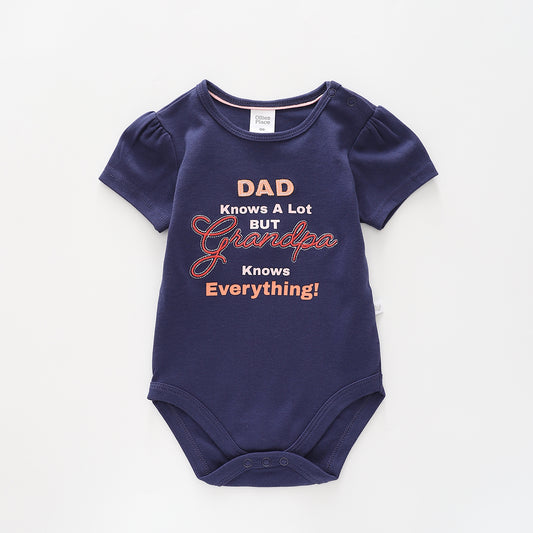 Baby Girls, Dad Knows Bodysuit Ollies Place