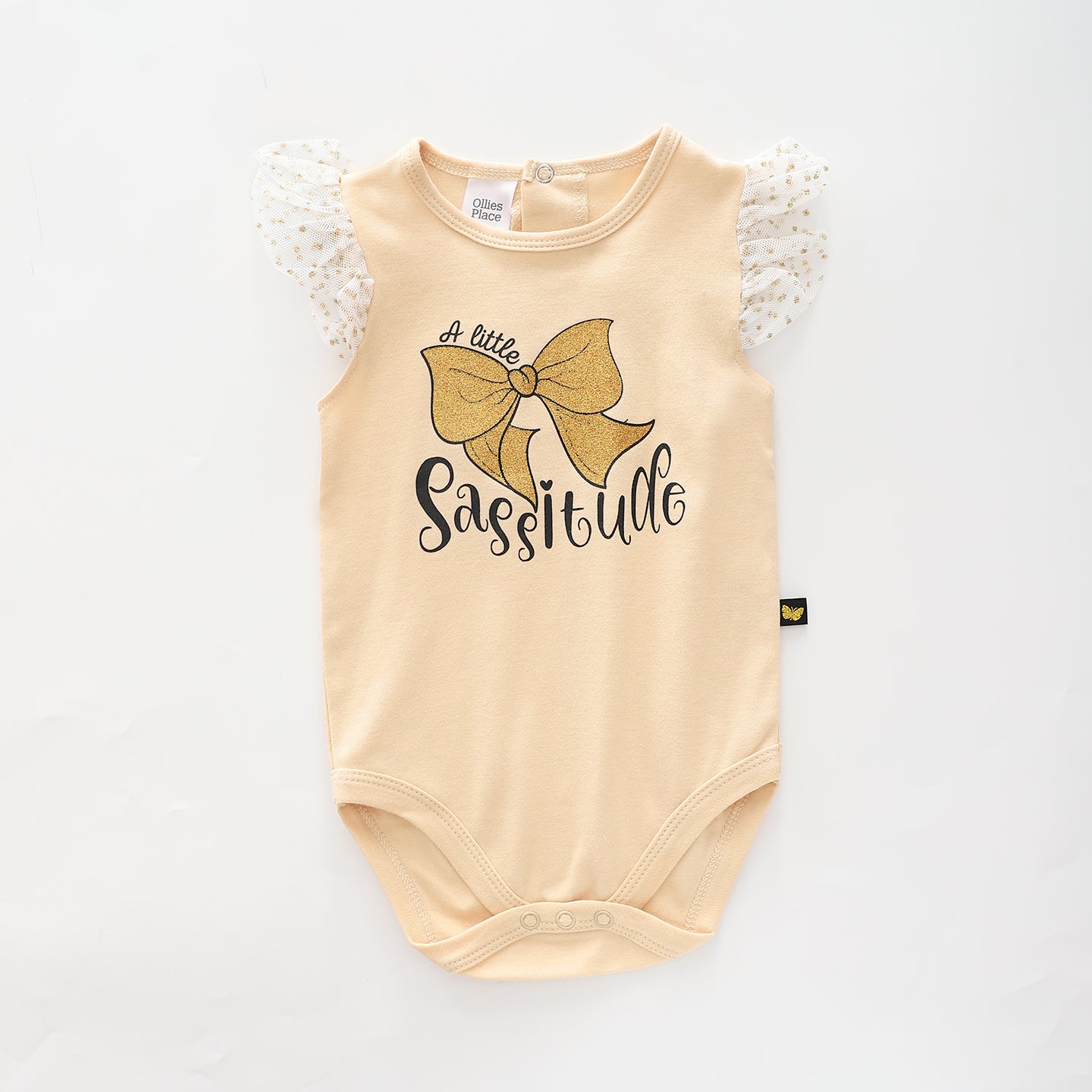 Baby Girls, A Little Sass-itude Bodysuit Ollies Place