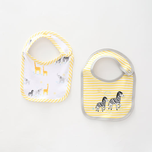 Baby Bib Set, Sunny Safari Ollies Place