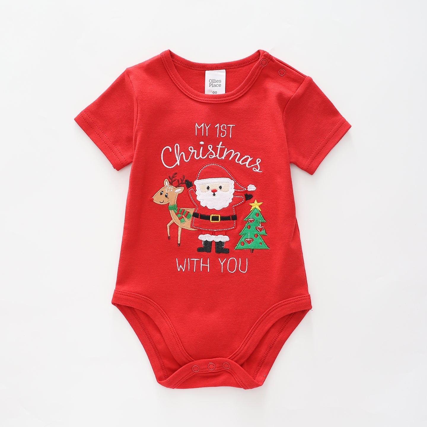 My First Christmas, Baby Bodysuit Ollies Place