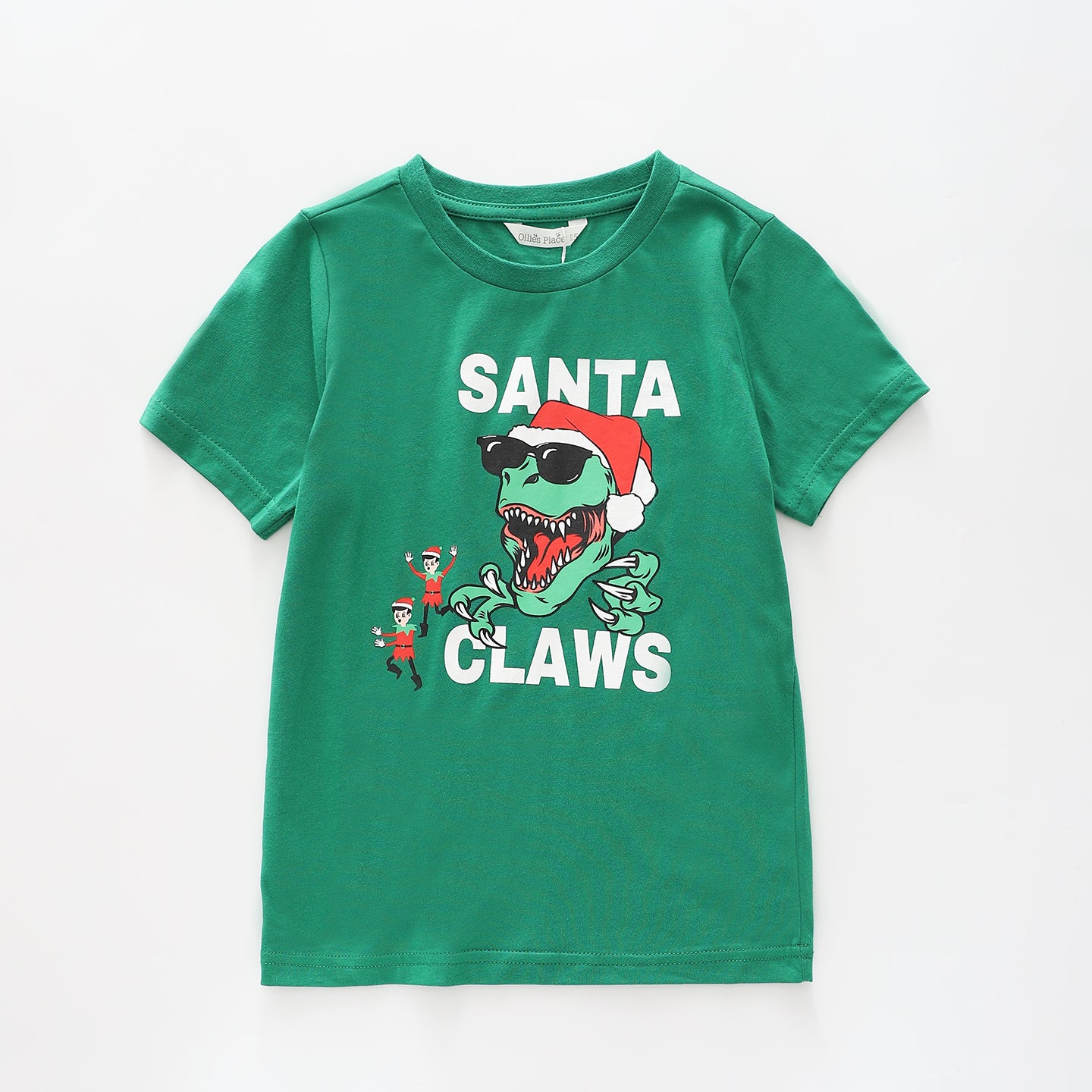 Boys Santa Claws Christmas Tee Ollies Place