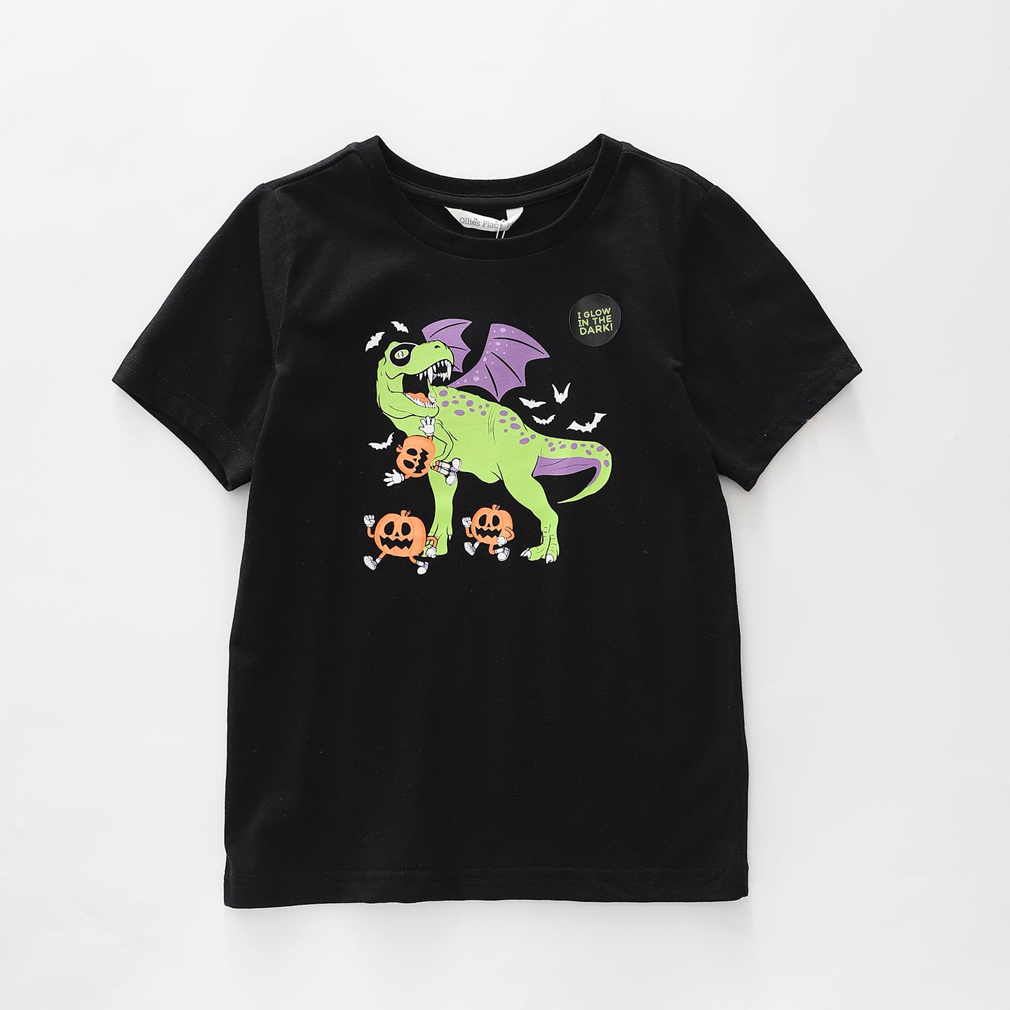 Boys T-Rex Trick or Treat Tee Ollies Place