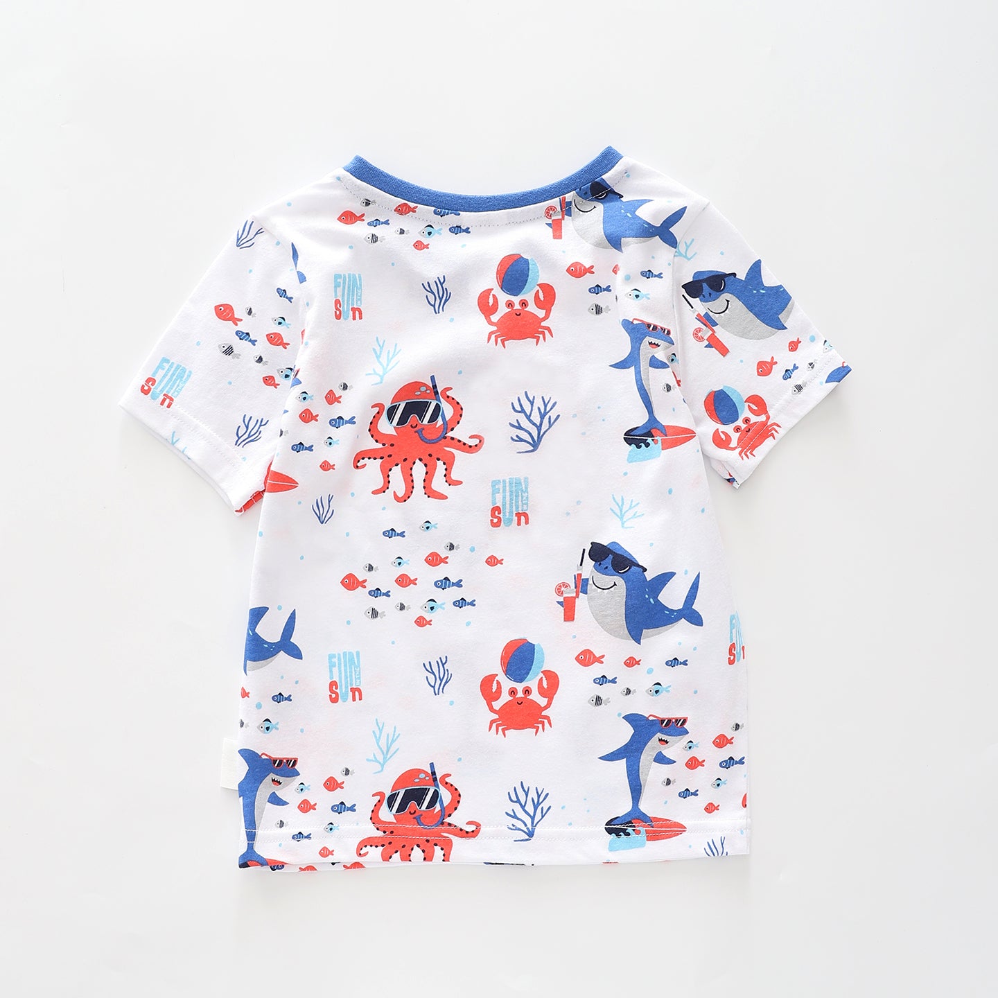 Infant Boys Ocean Crew Print Tee Ollies Place