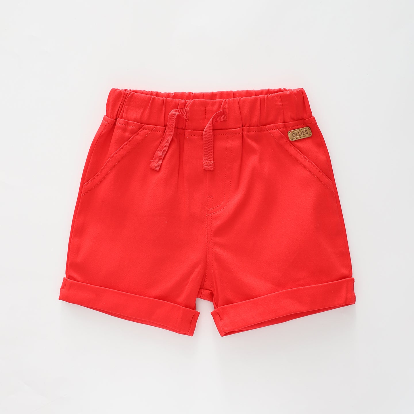 Infant Boys Red Woven Shorts Ollies Place