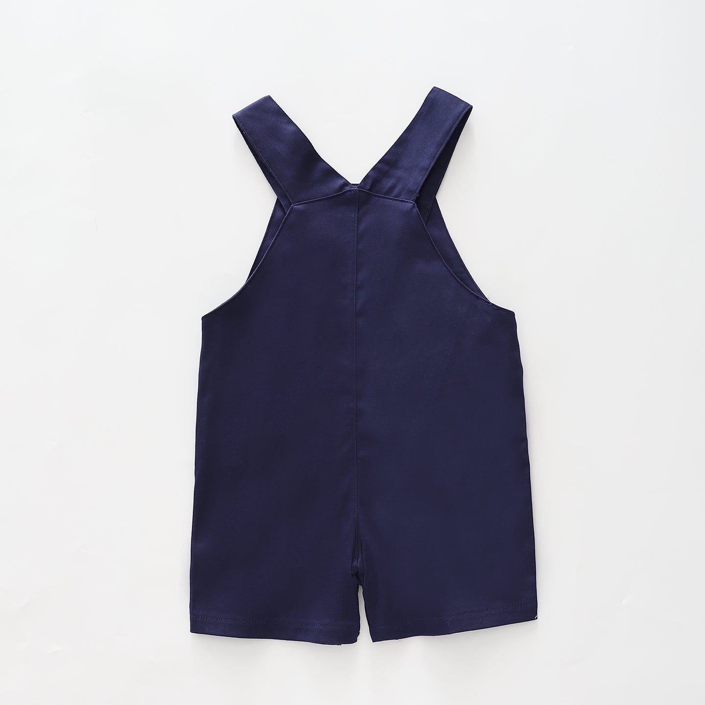 Infant Boys Navy Blue Short Overalls Ollies Place