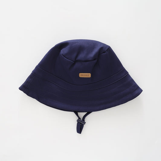 Infant Boys Navy Blue Bucket Hat Ollies Place