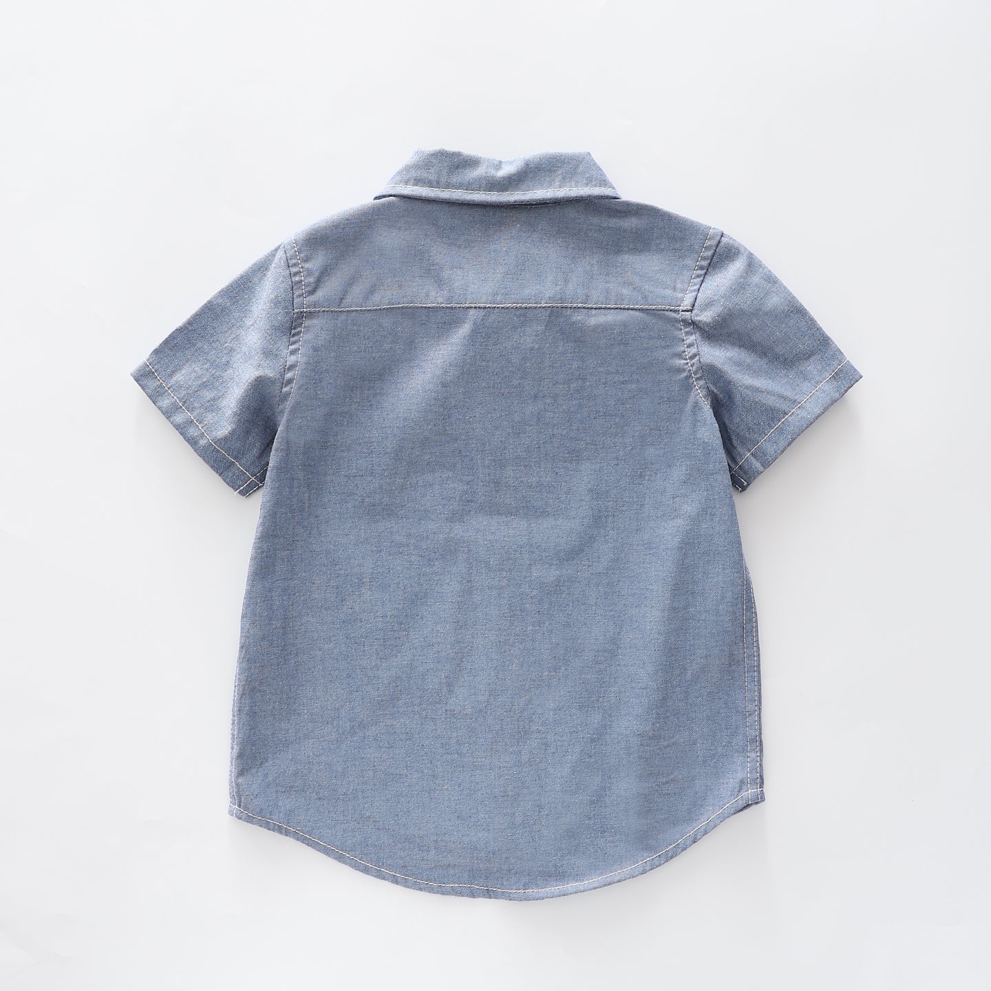 Infant Boys Chambray Denim Shirt Ollies Place