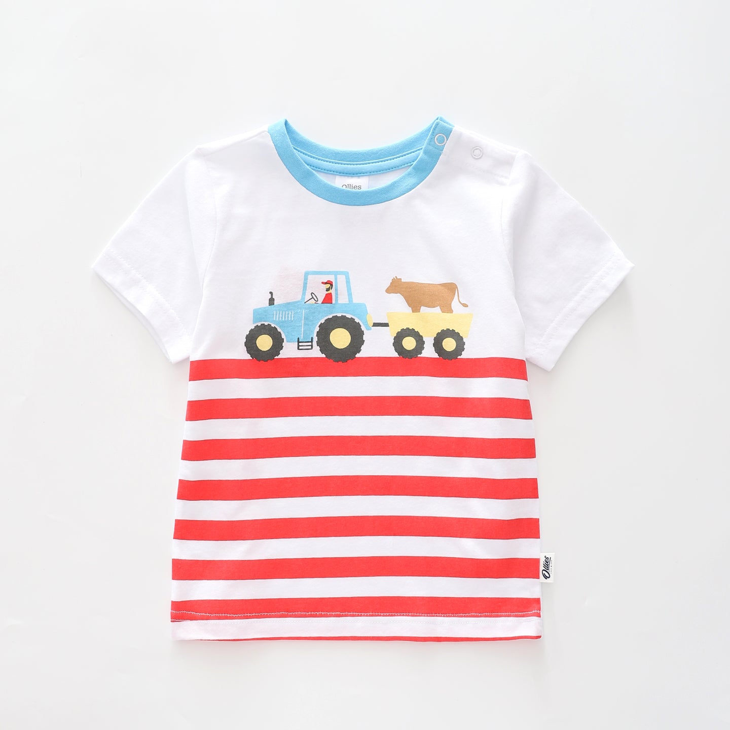 Infant Boys Tractor Time T-shirt Ollies Place