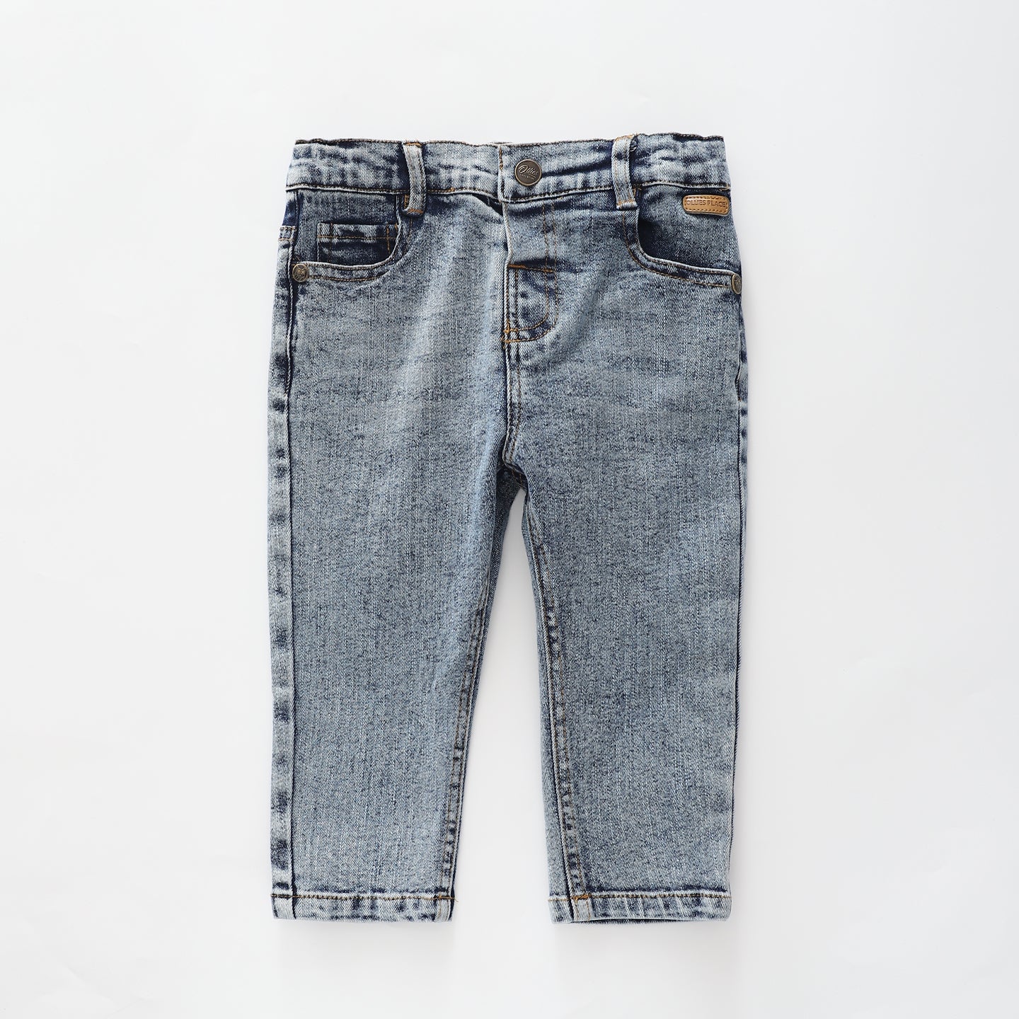 Infant Boys Washed Blue Denim Jeans Ollies Place