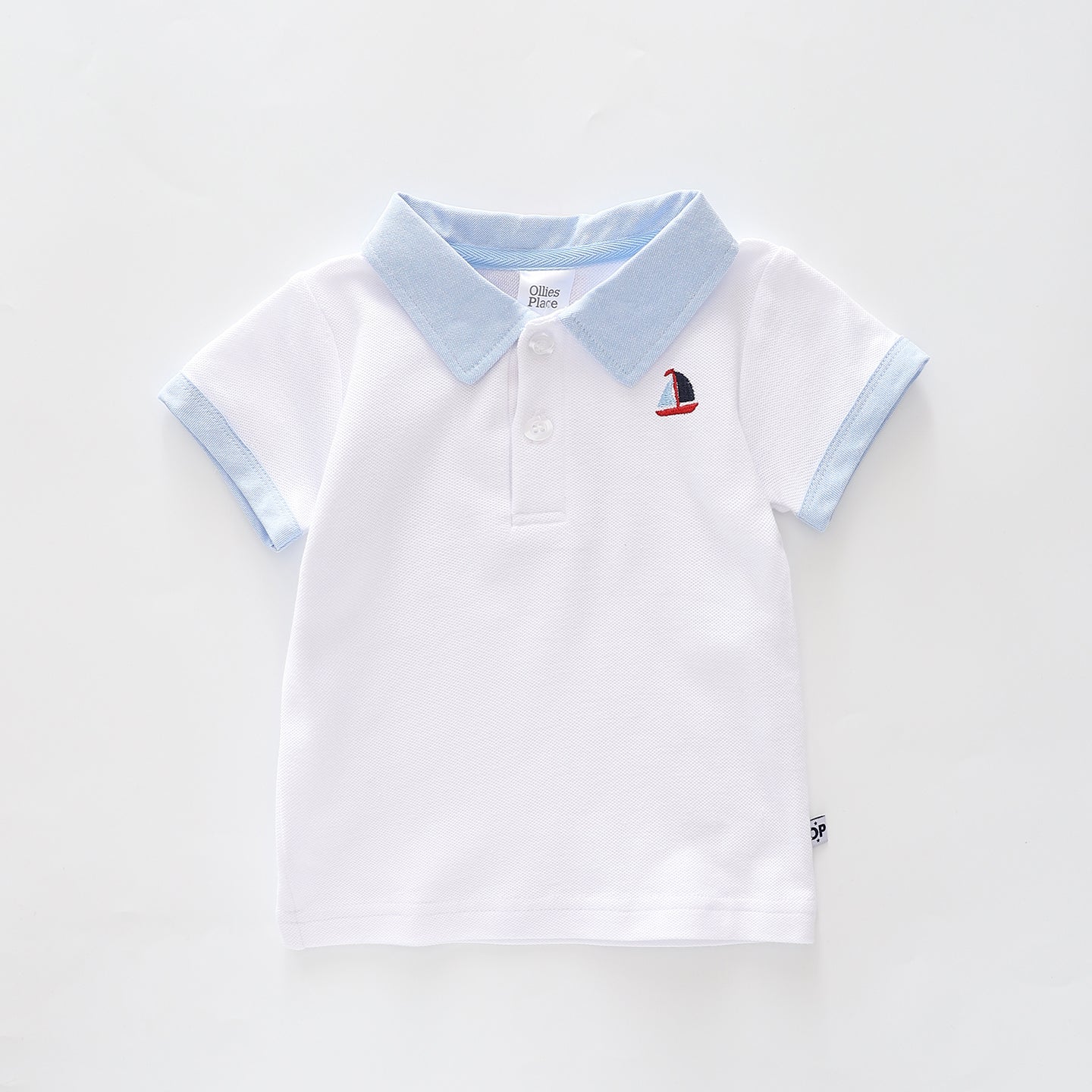 Infant Boys Nautical Polo T-Shirt Ollies Place