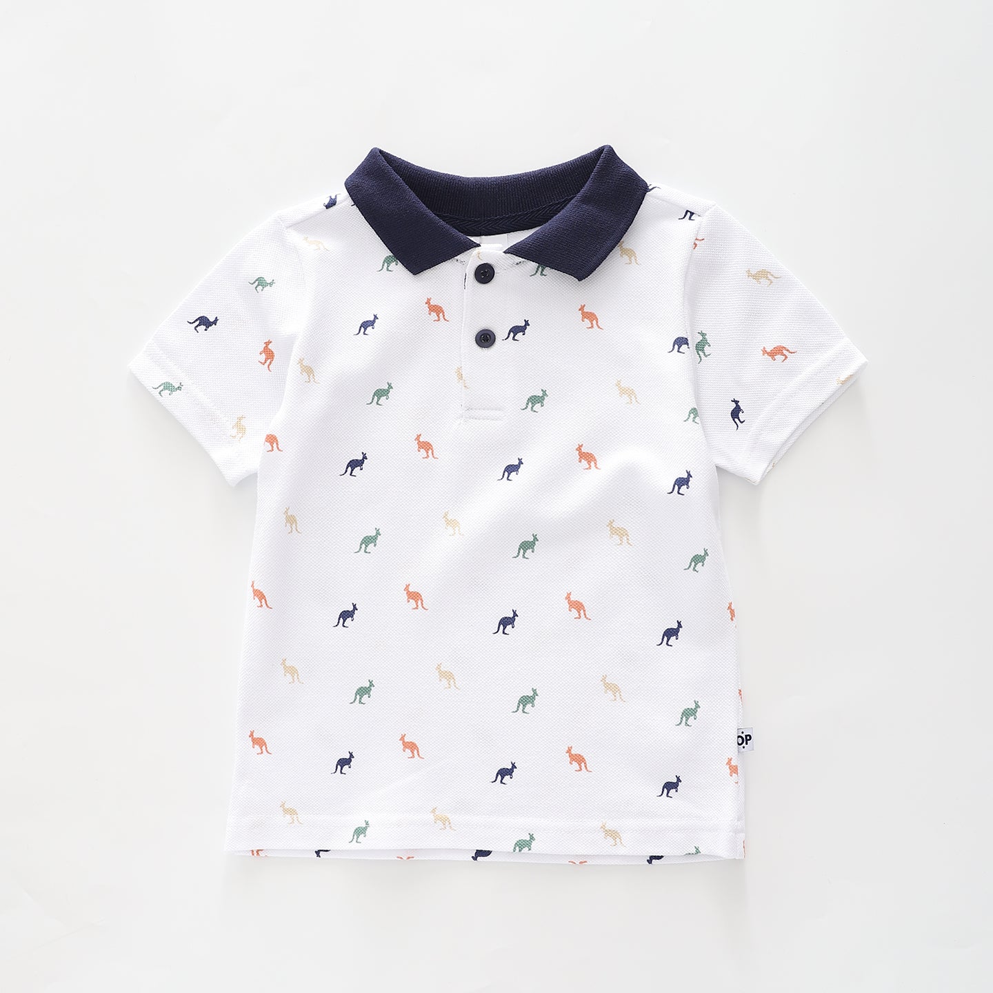 Infant Boys Kangaroo & Co Polo T-Shirt Ollies Place