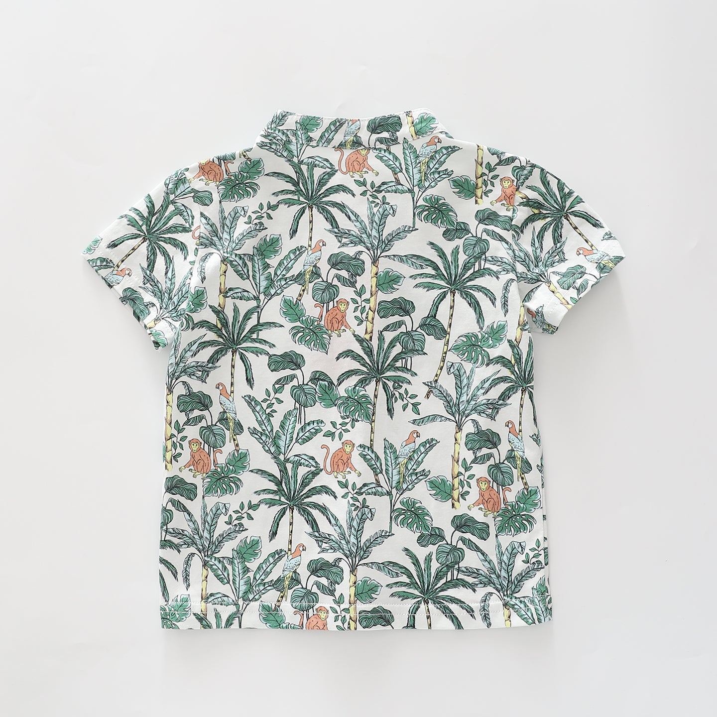 Infant Boys Jungle Safari Henley Top Ollies Place