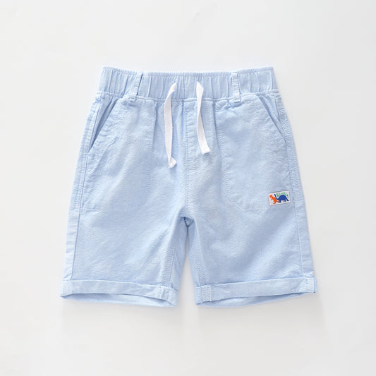 Junior Boys Blue Chambray Shorts Ollies Place