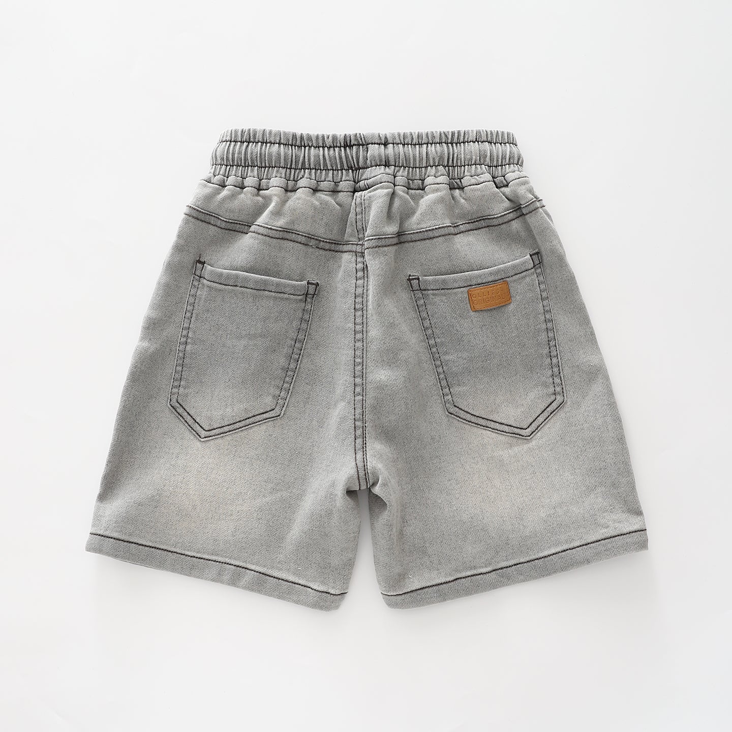 Junior Boys Washed Grey Denim Shorts Ollies Place