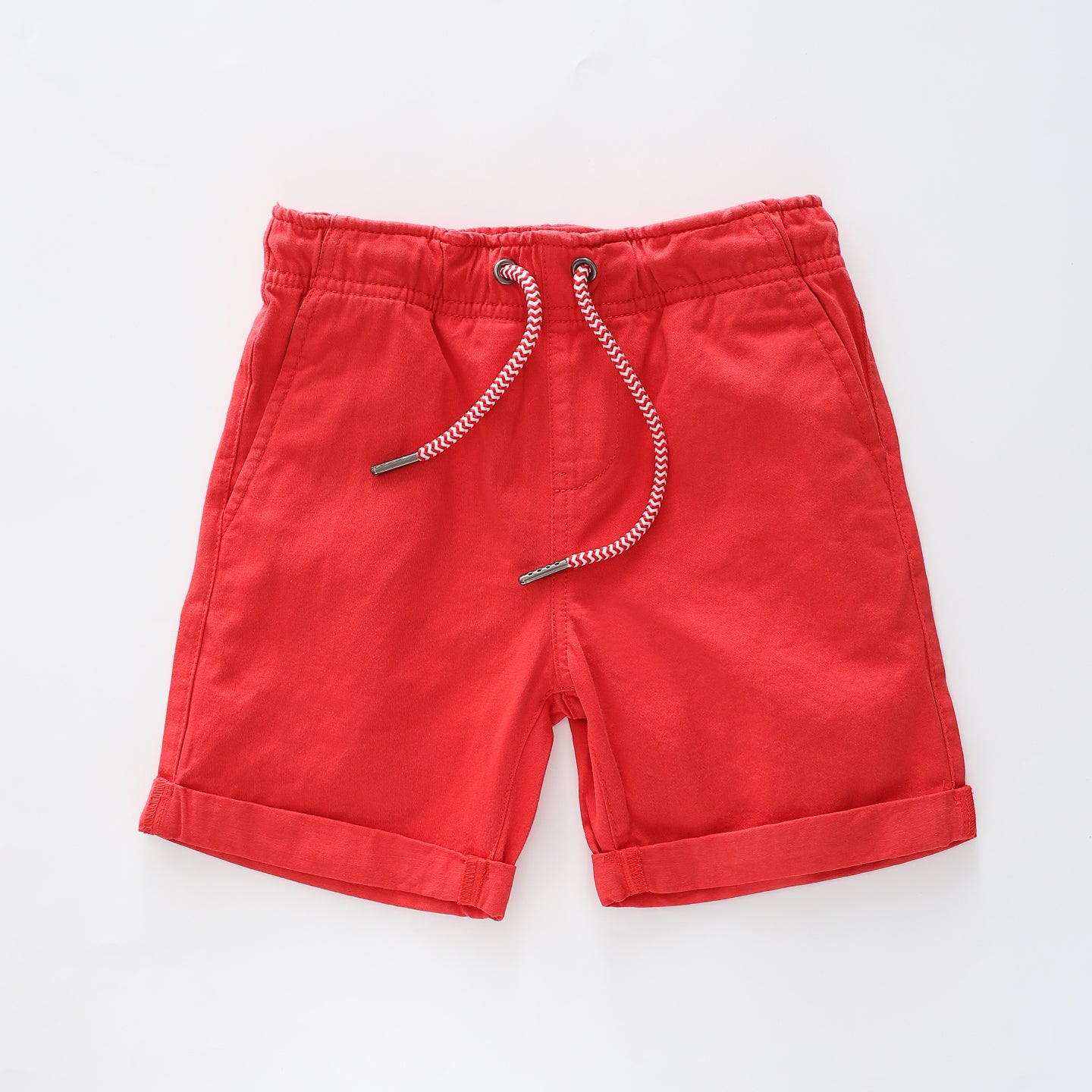 Junior Boys Red Woven Shorts Ollies Place