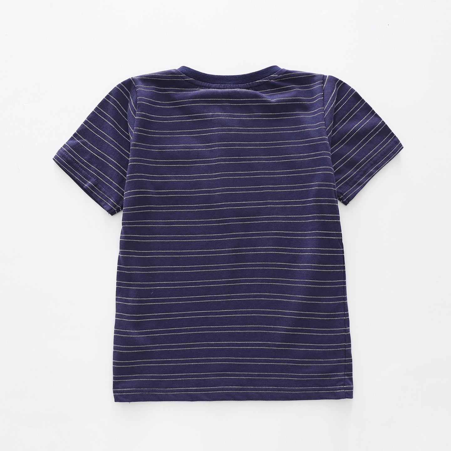 Junior Boys Navy Blue Henley Tee Ollies Place