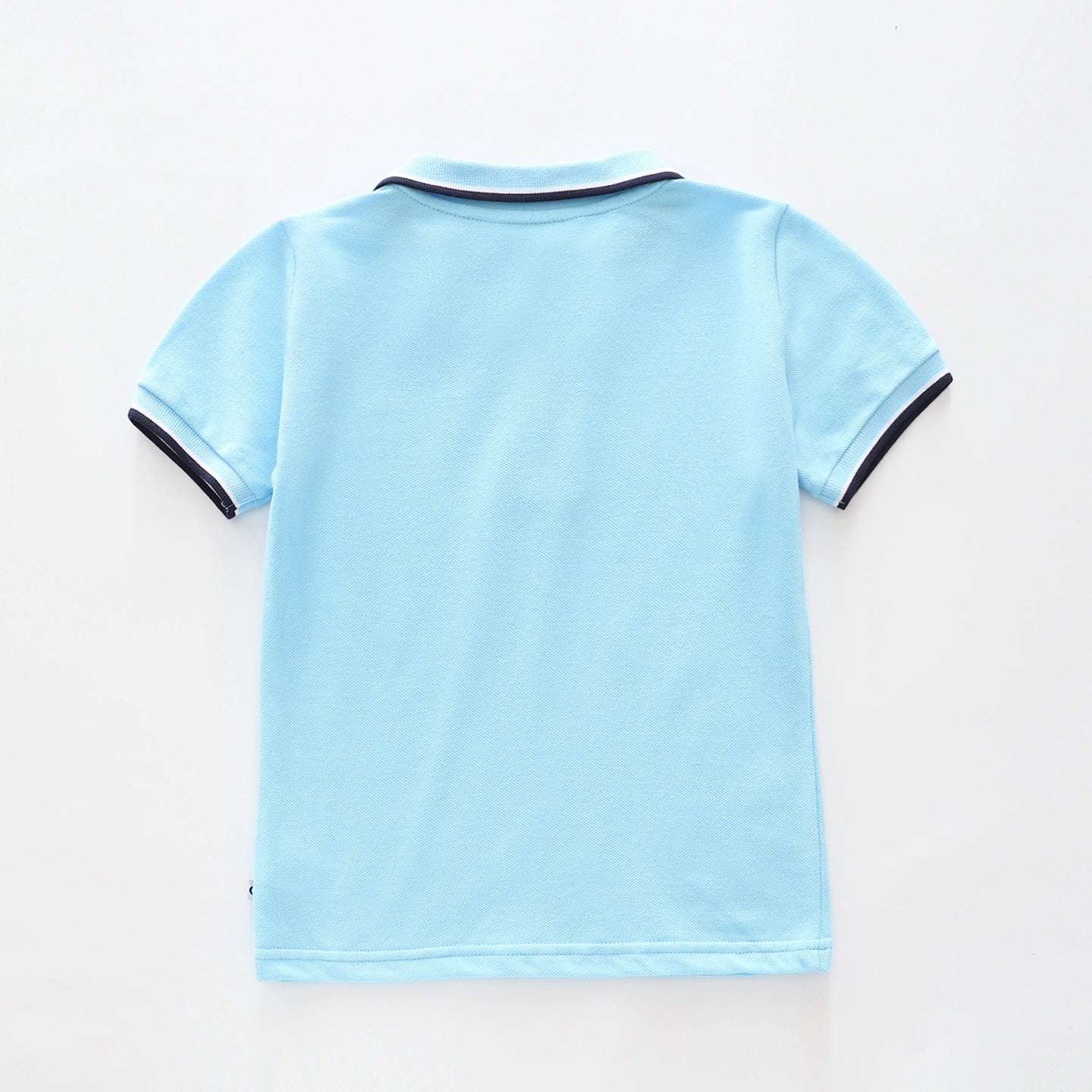 Junior Boys Light Blue Polo Shirt Ollies Place