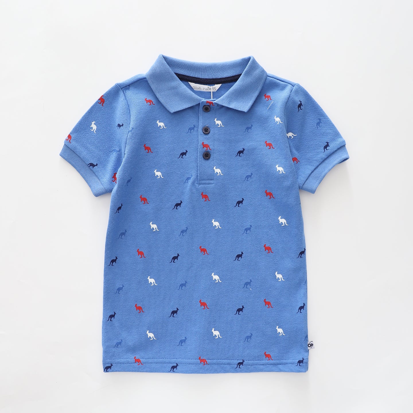 Junior Boys Kangaroo Polo T-Shirt Ollies Place