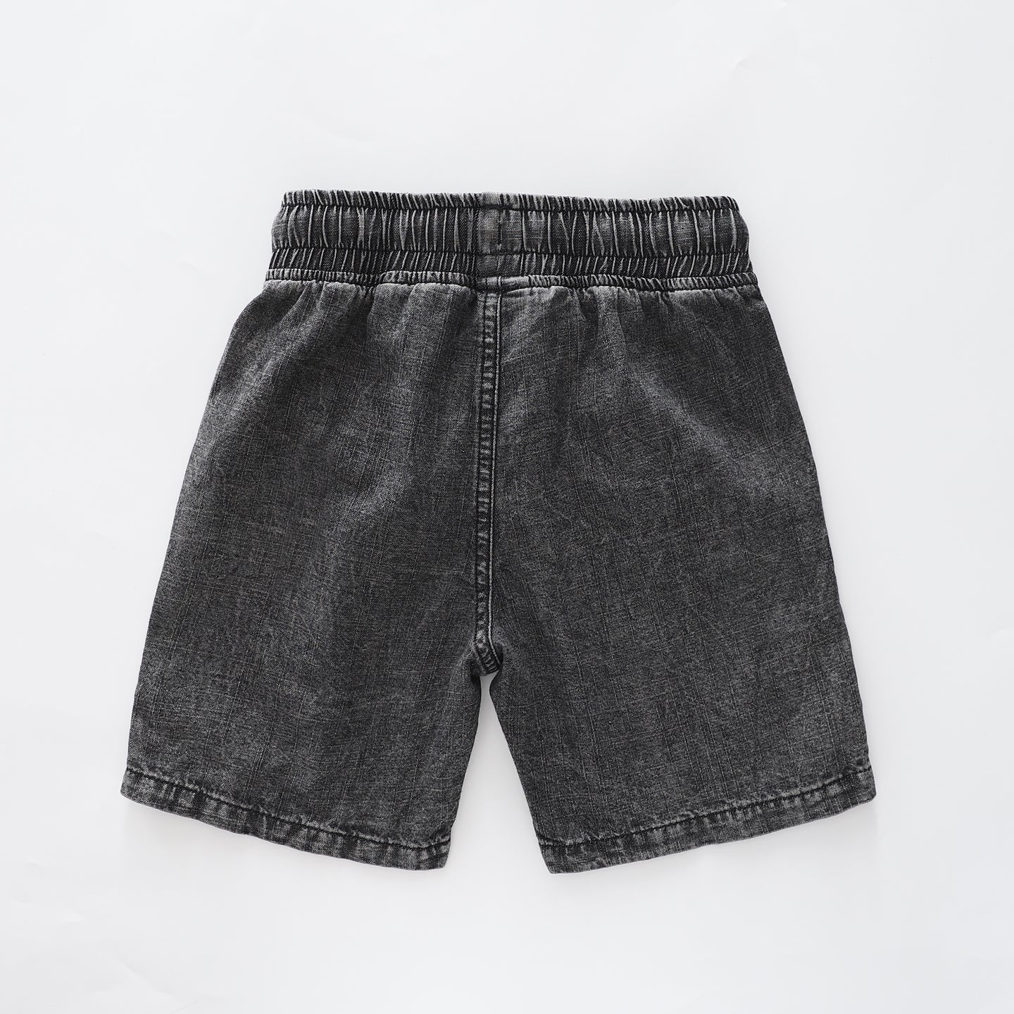 Junior Boys Black Denim Skate Shorts Ollies Place