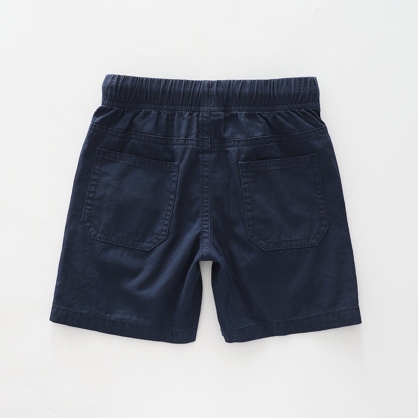 Junior Boys Navy Blue Woven Shorts Ollies Place