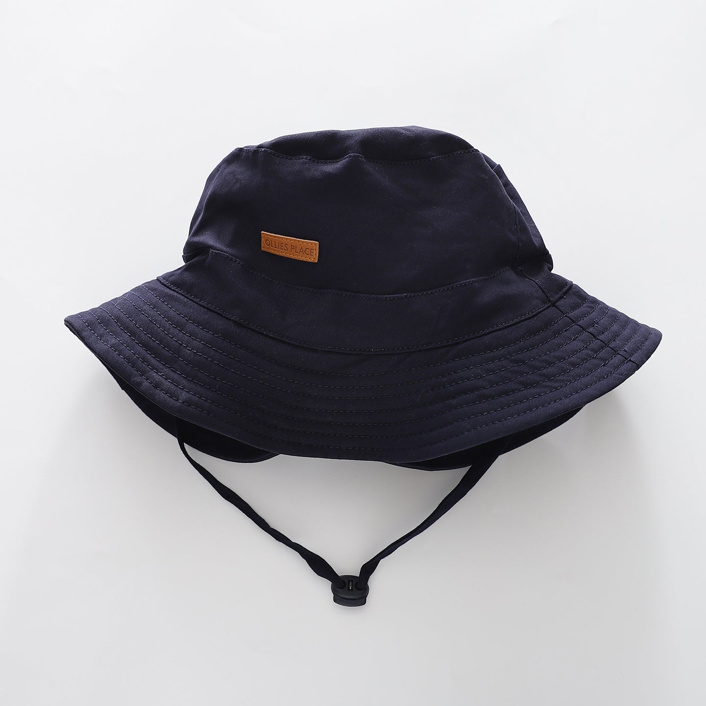 Junior Boys Navy Wide Brim Bucket Hat Ollies Place