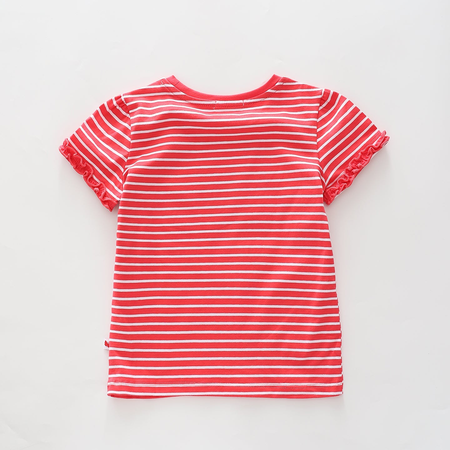 Girls Strawberry Stripes Tee Ollies Place