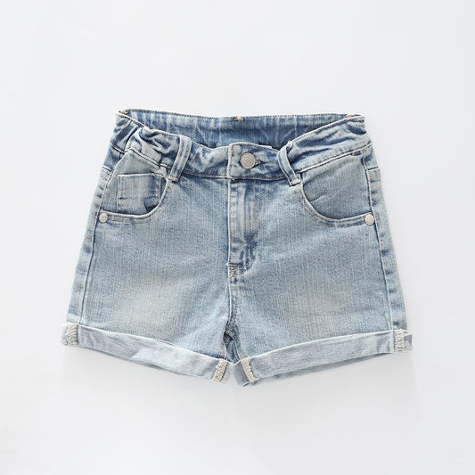 Girls Stretch Denim Shorts Ollies Place