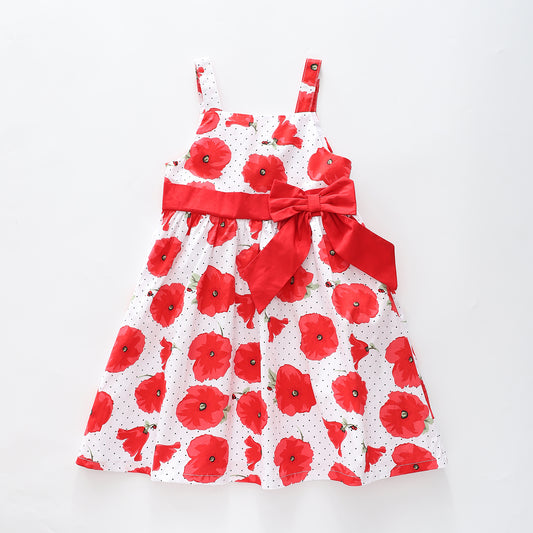 Girls Pretty Poppy Sundress Ollies Place