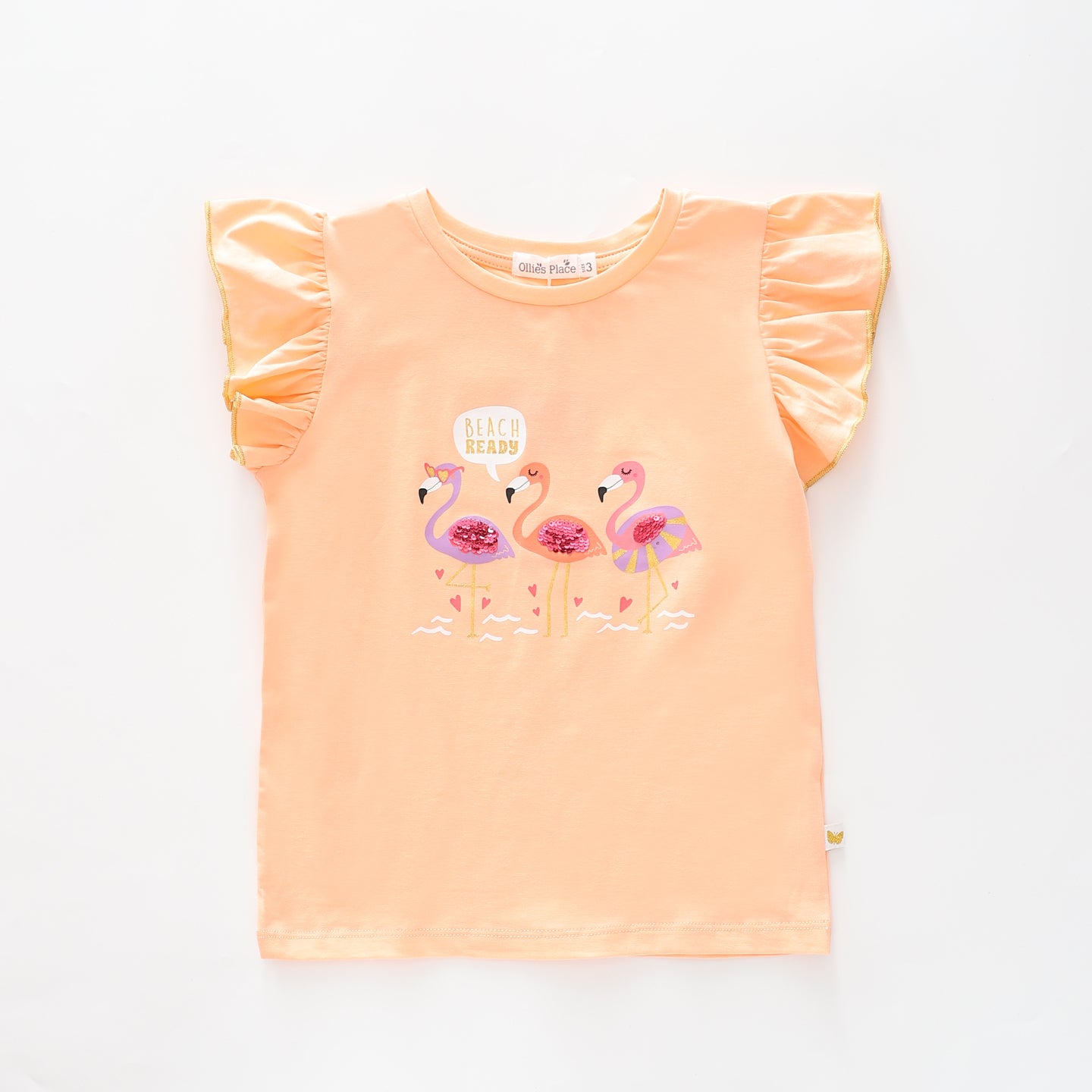 Girls Fabulous Flamingo Tee Ollies Place