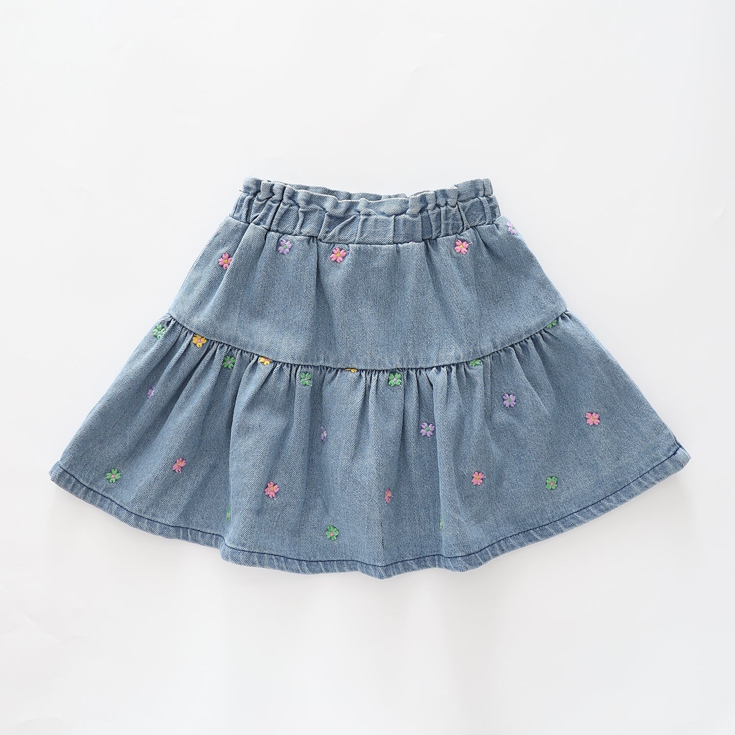 Girls Daisy Denim Skirt Ollies Place