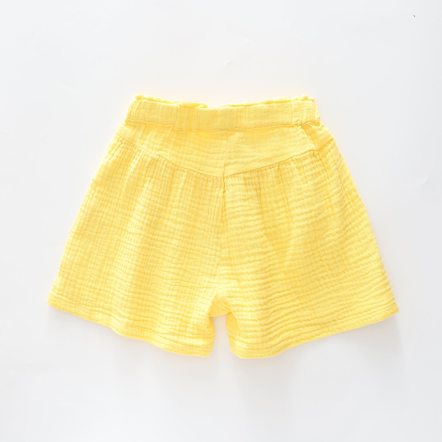 Girls Yellow Cheesecloth Shorts Ollies Place