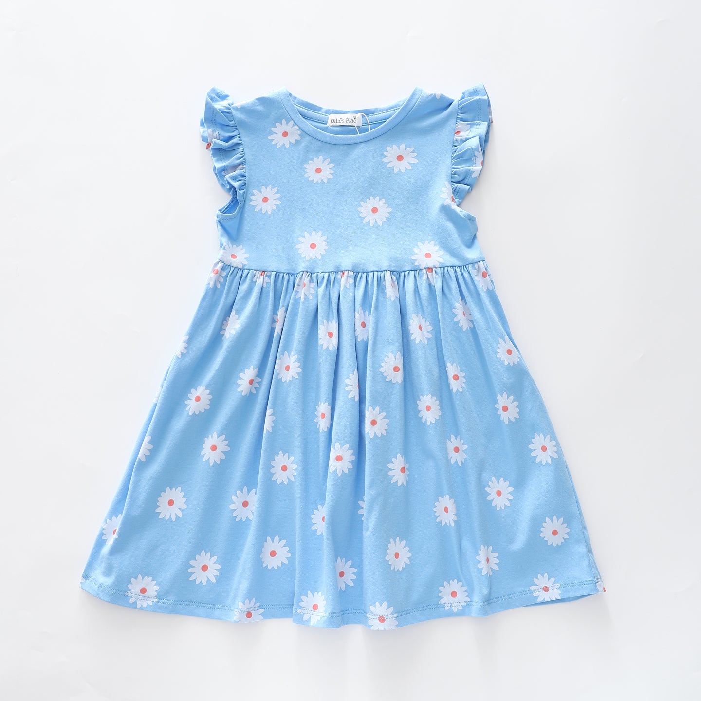 Girls Daisy Blues Dress Ollies Place