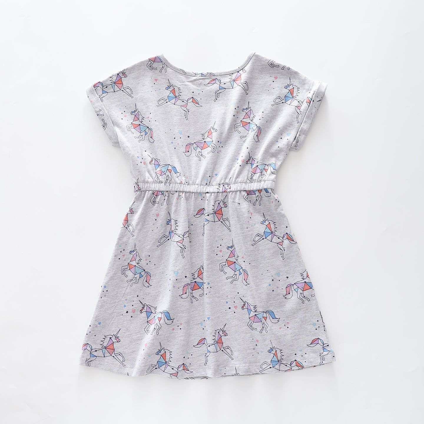 Girls Cotton Unicorn Dress Ollies Place